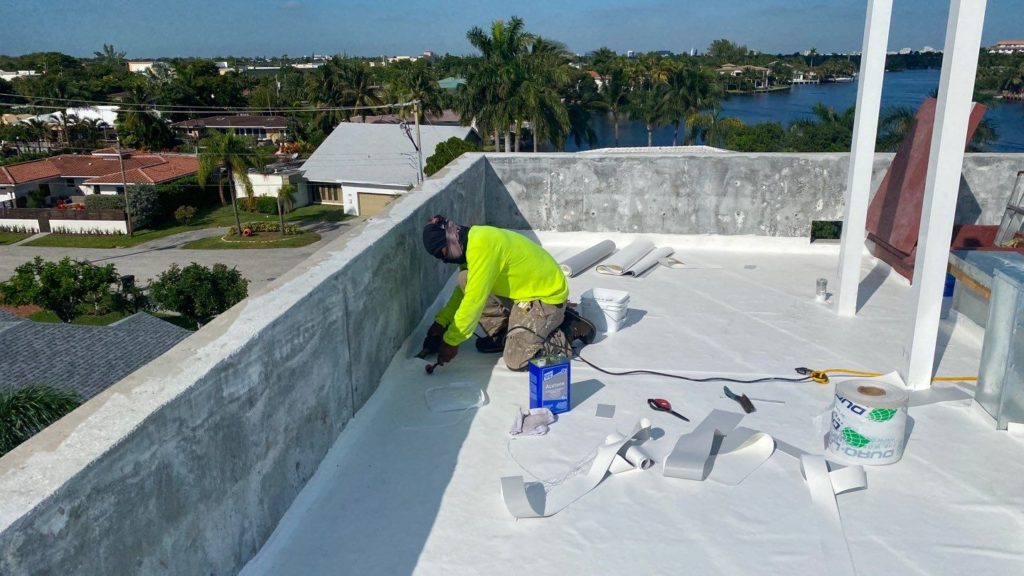 Commercial New Roof Construction in West Palm Beach FL